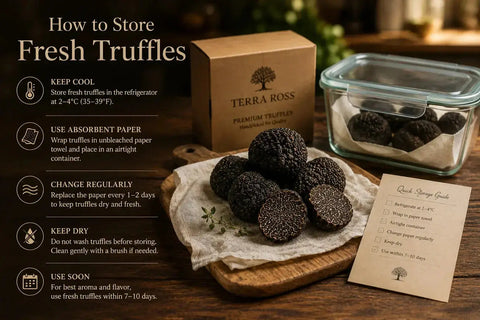 How to Store Fresh Truffles Terra Ross