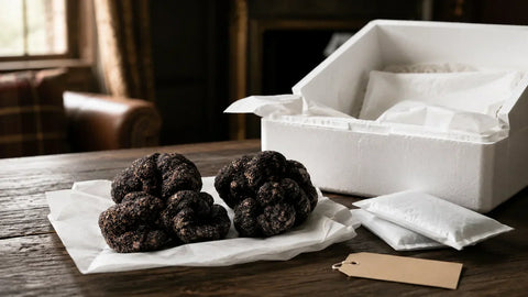 Compra trufas frescas en el Reino Unido: entrega en Gran Bretaña