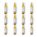 Doce botellas 250 ml de Aceite de Oliva de Trufa Negra con aroma 2% Tuber melanosporum