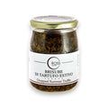 Frasco de trufa negra picada con trufa de verano picada en aceite de oliva para platos gourmet