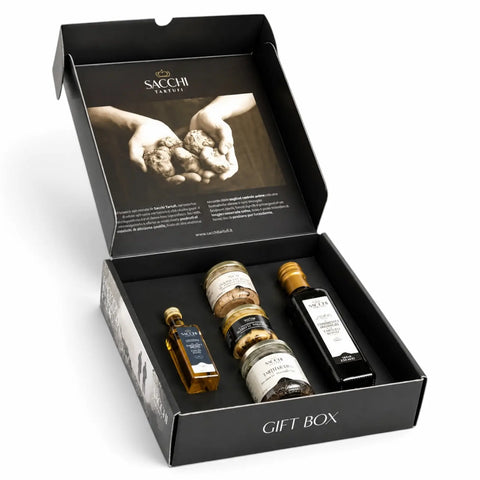 Caja regalo de trufa Vanity – Cinco productos gourmet
