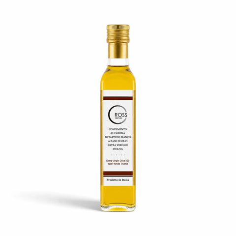 250 ml bottle of White Truffle Olive Oil with 2% Tuber magnatum flavouring