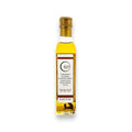 Botella de Aceite de Oliva Virgen Extra con Trufa Blanca, tapa y etiqueta doradas para cocina gourmet
